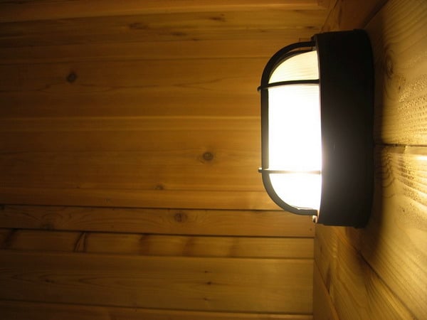 Lamps for baths and saunas: how to organize comfortable and safe lighting