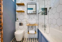 Read more about the article Bathroom shelves 2024: types, materials and styles