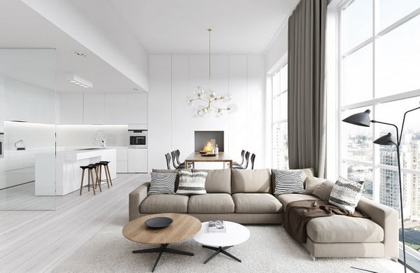 Living room 2024 in modern style